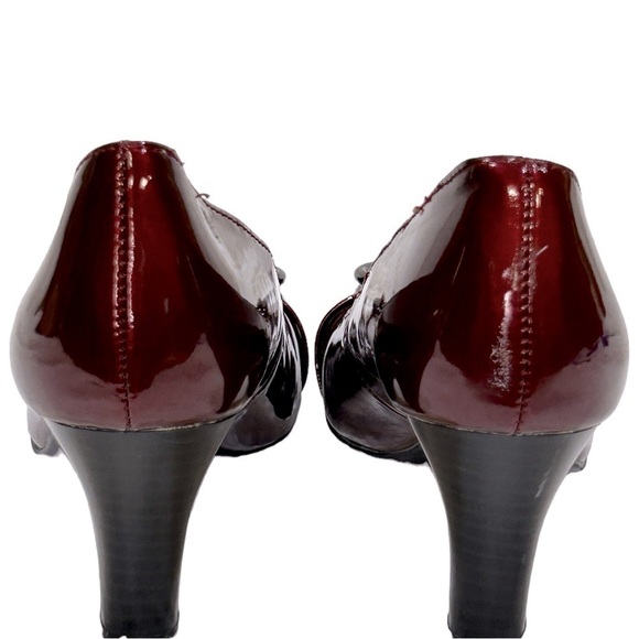 Solesensibility Women’s Heels Kelsey Red Patent Heel Size-7 EUC - Picture 5 of 8